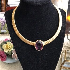 🥳𝐇𝐨𝐬𝐭 𝐏𝐢𝐜𝐤! 🥳CHRISTIAN DIOR AMETHYST NECKLACE